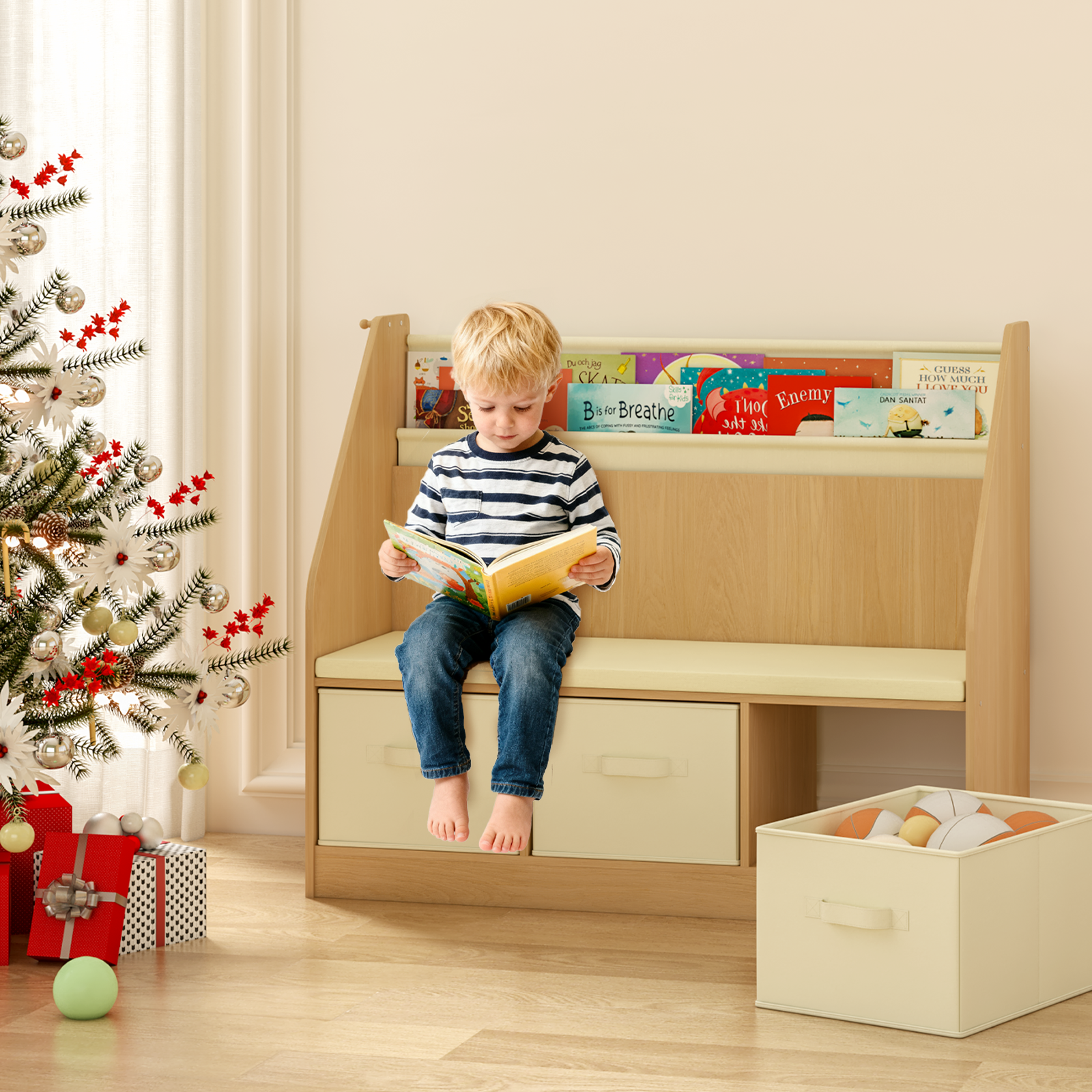 Multifunctional children's reading corner