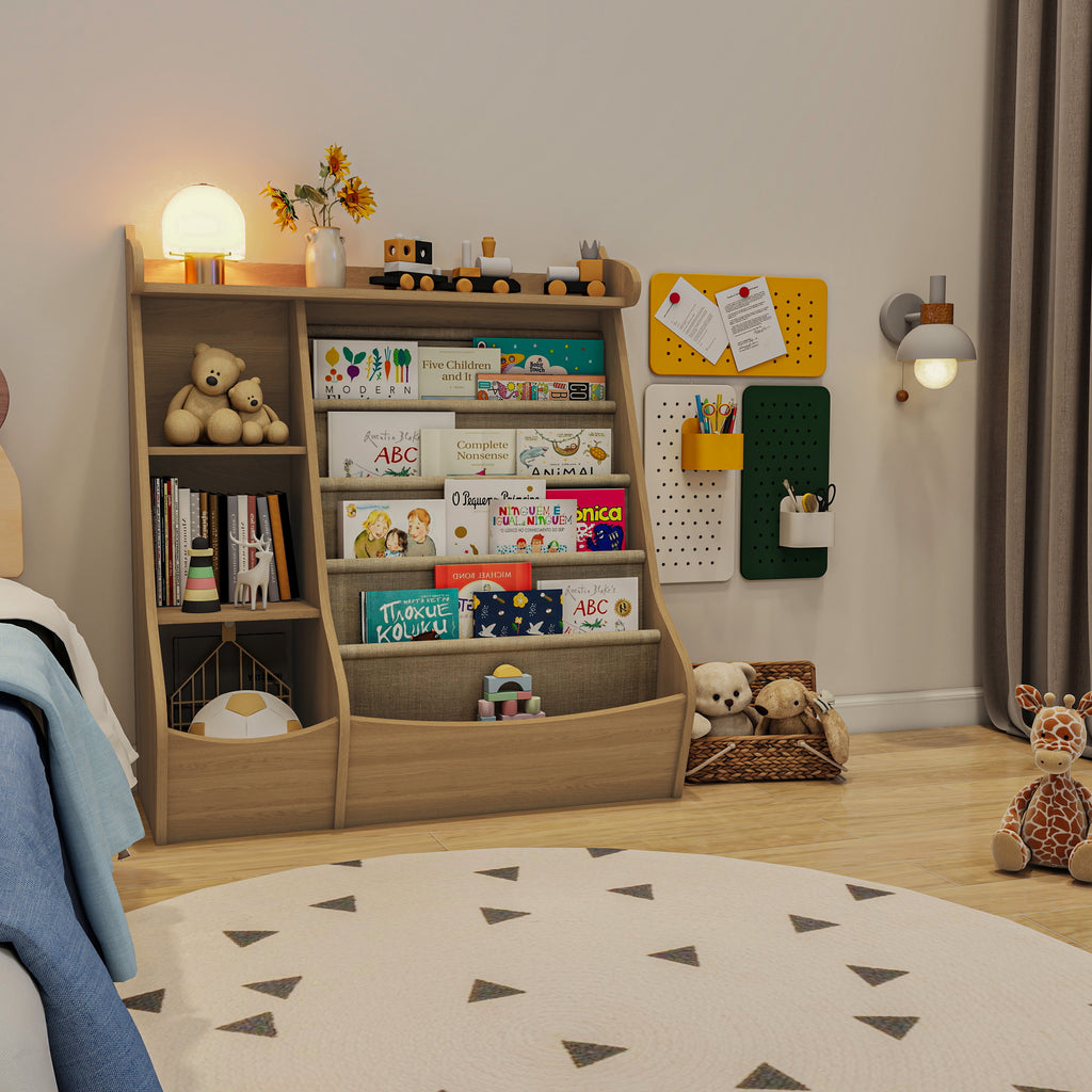 4 Tier Deer-Head Children's Bookshelf