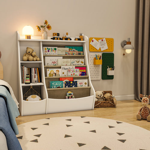 4 Tier Deer-Head Children's Bookshelf