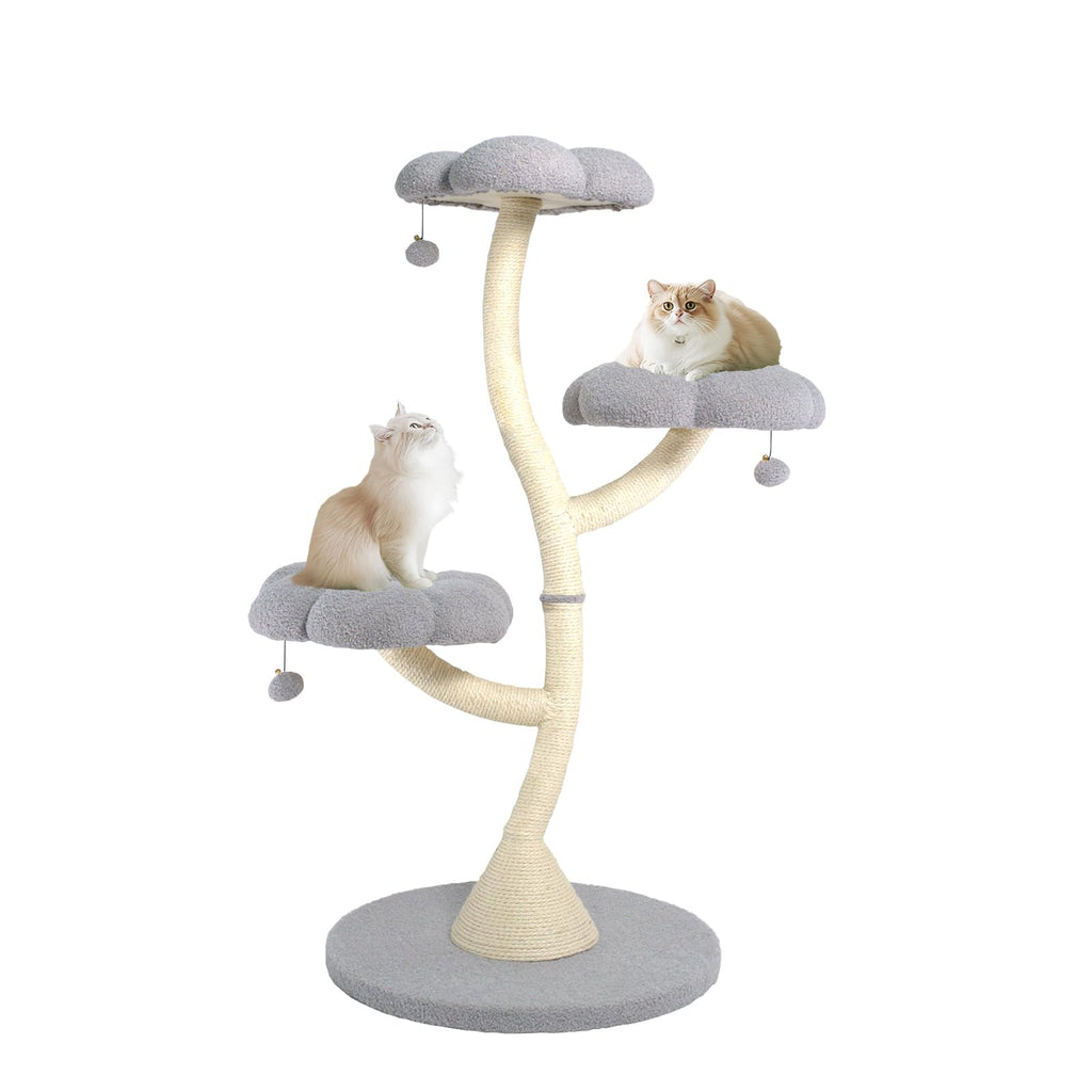 3-Tier Flower-Shaped Cat Tree